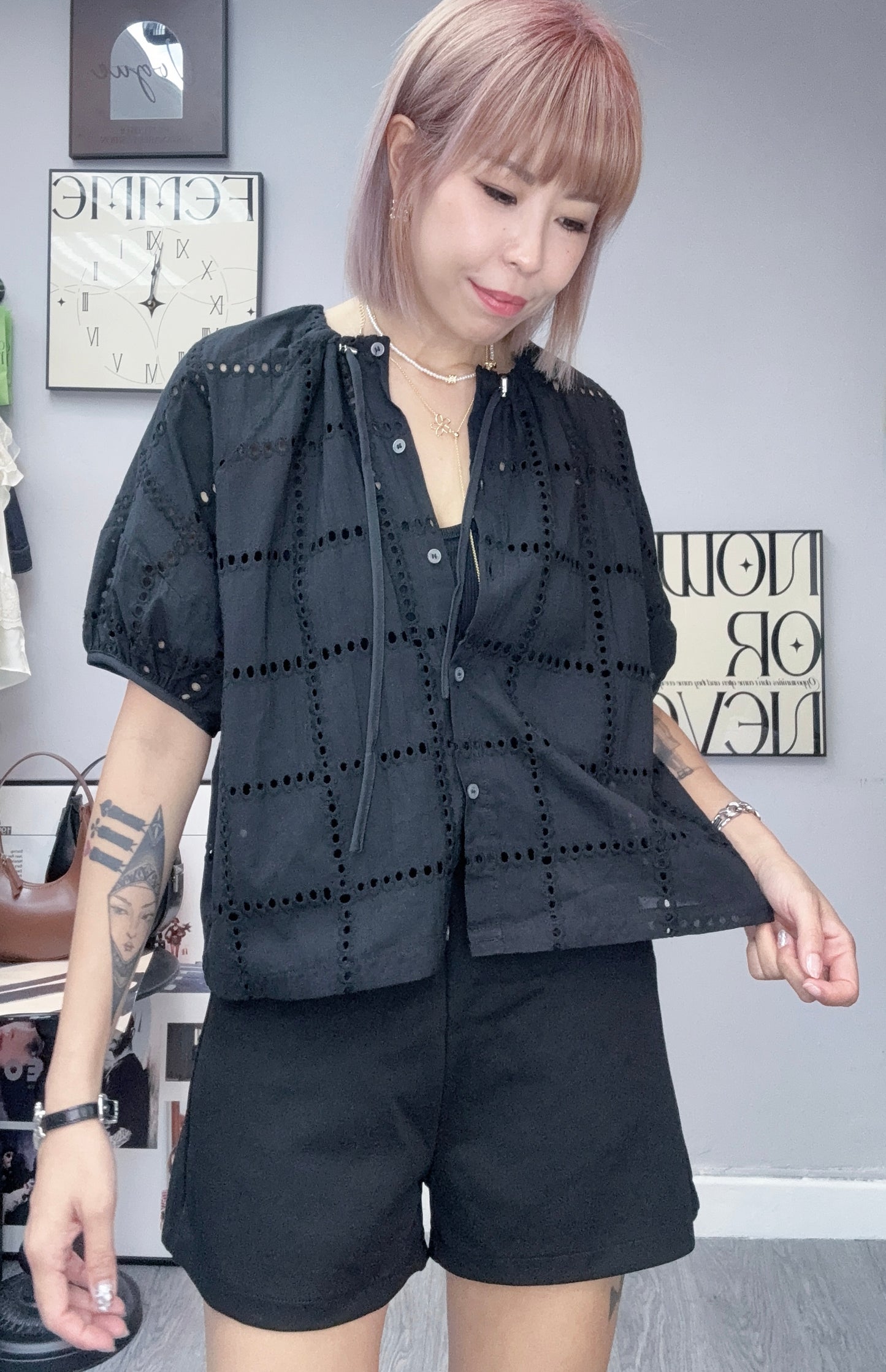 (-20%)Embroidery shirt #00828