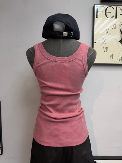 (-30%)Front buttons plain tank #00779