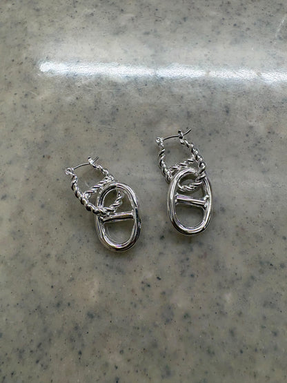 Double pig nose earrings #ass007