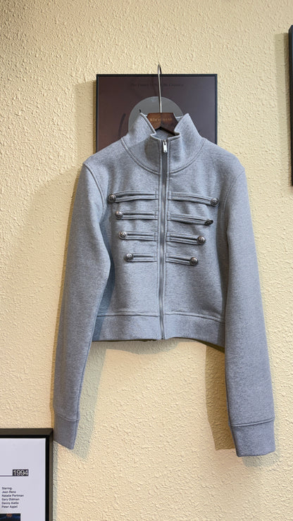 Silver buttons cotton outer #00935
