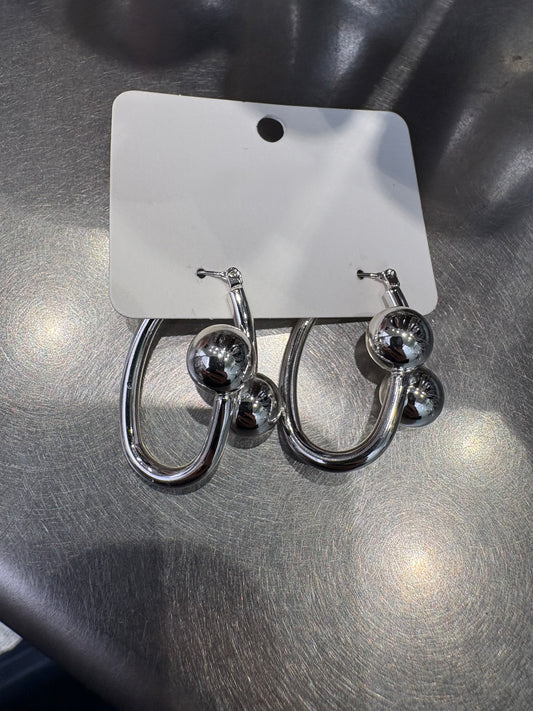 Two balls earrings(fix price)