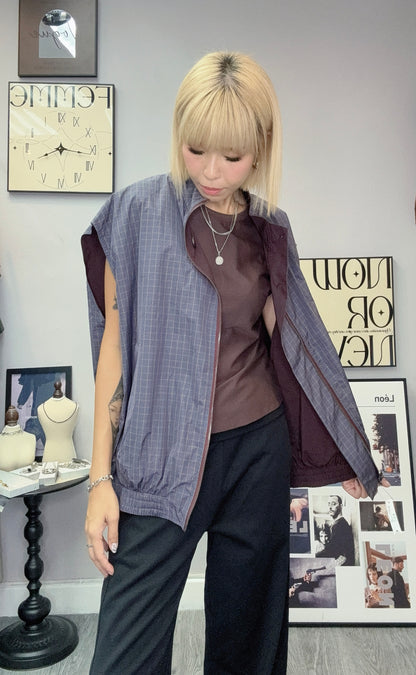 Two ways vest jacket