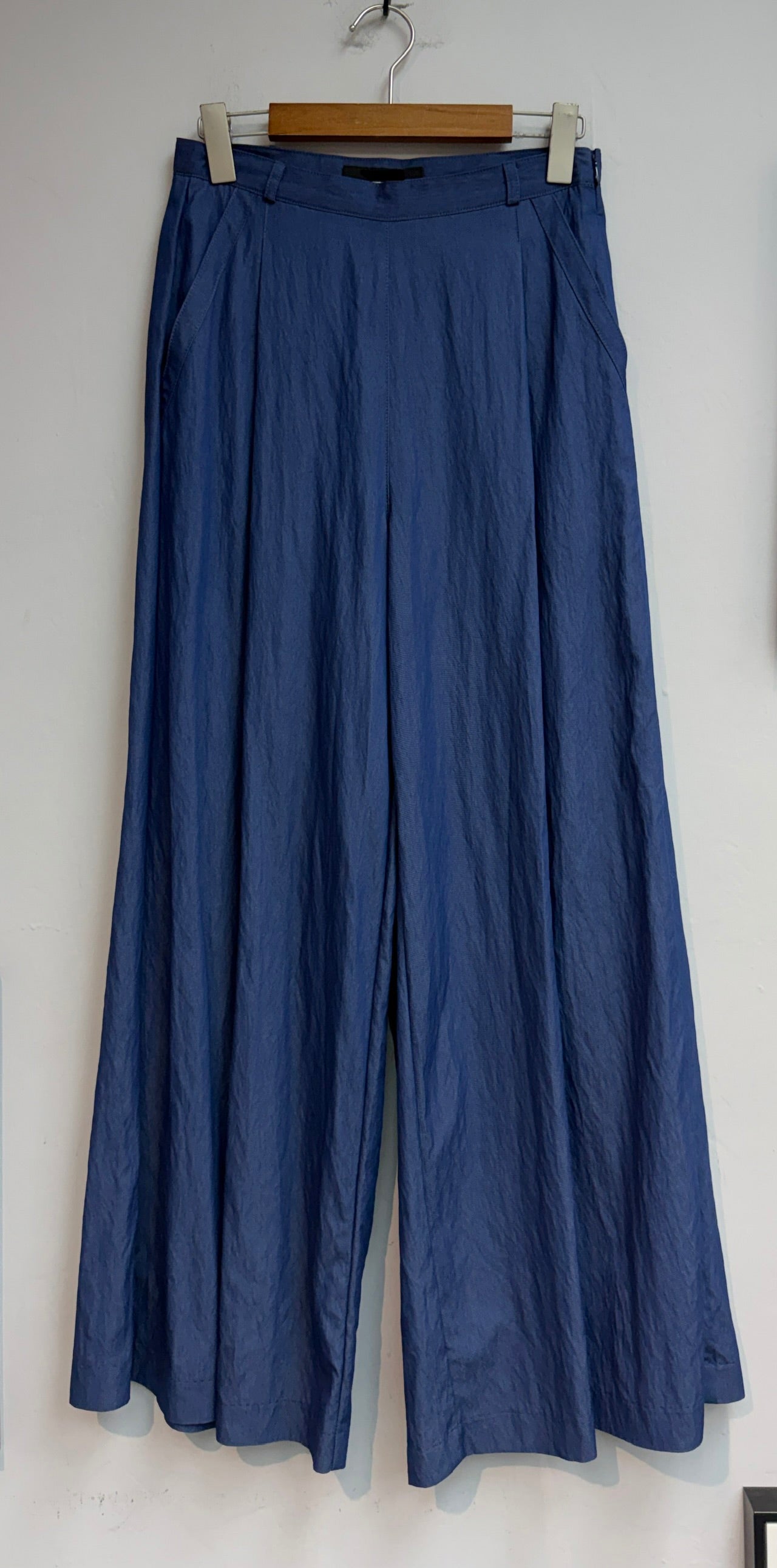 (-30%)Front pleated pants