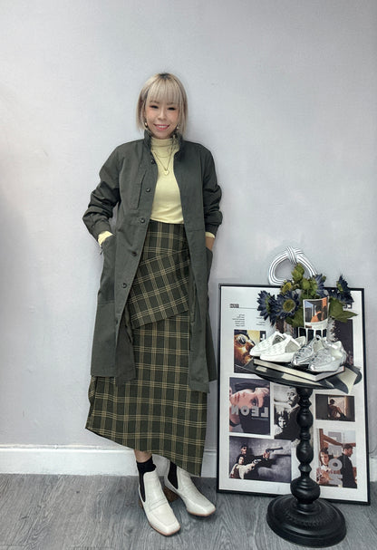 Windbreaker long coat