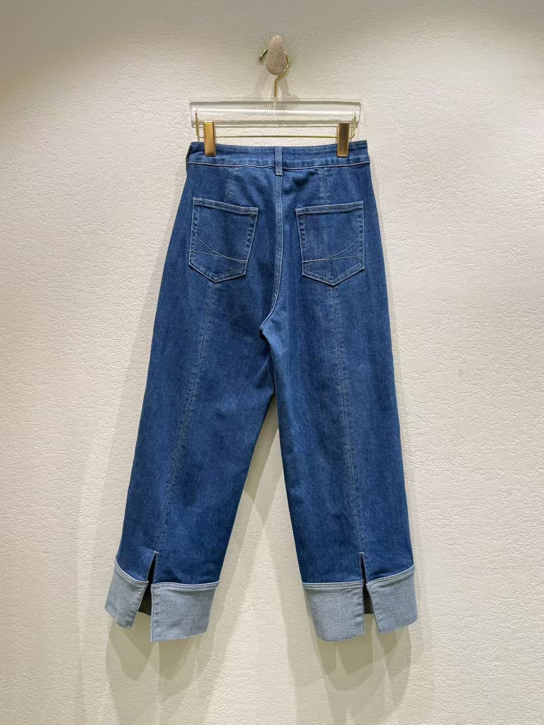 Back slip jeans #00068