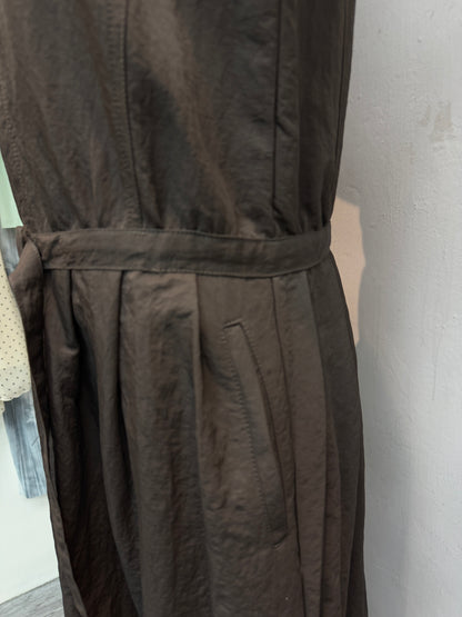 (-30%)With belt cap sleeves one piece