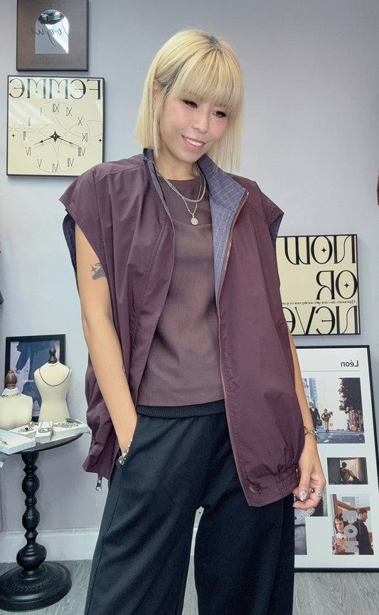 Two ways vest jacket