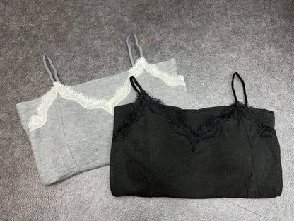 👍🏻Lace trim cami bra top #01050