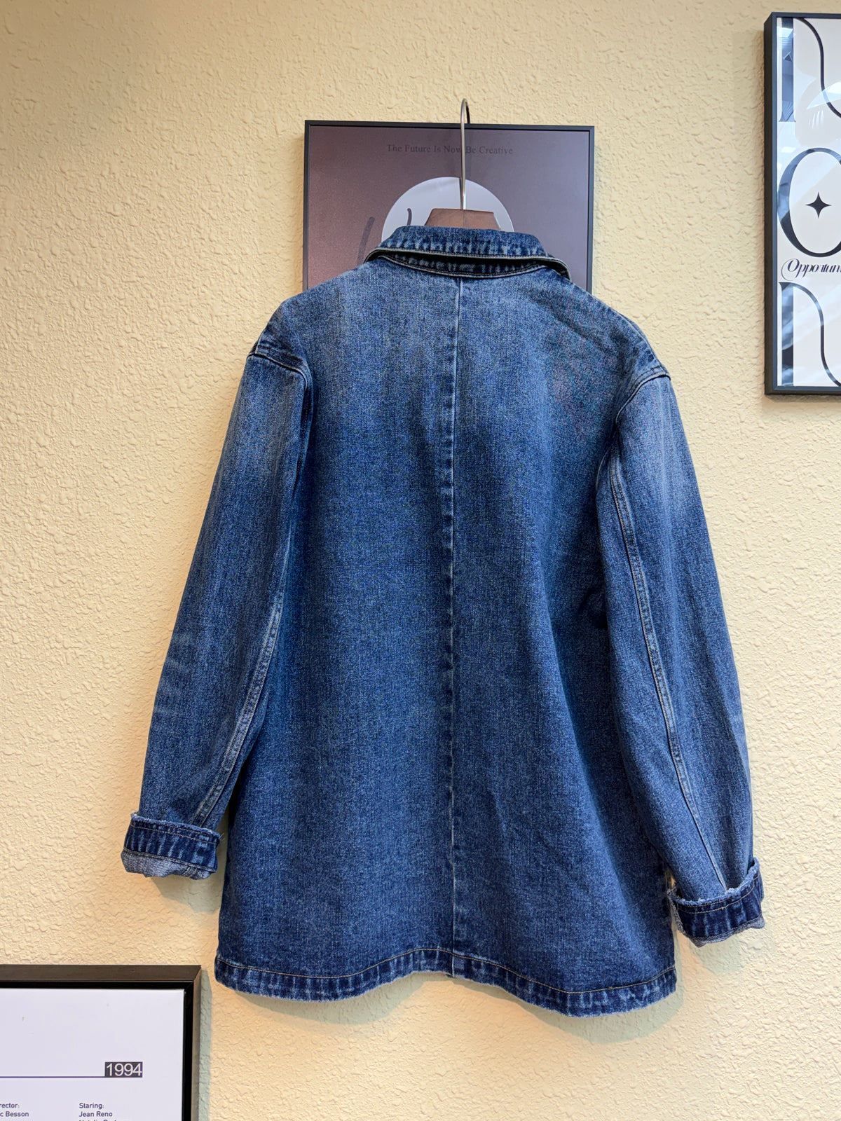 4-pockets denim outer #00909