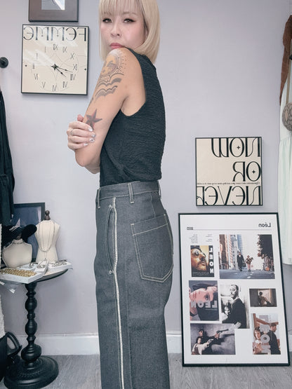 Big sale~~~white side jeans