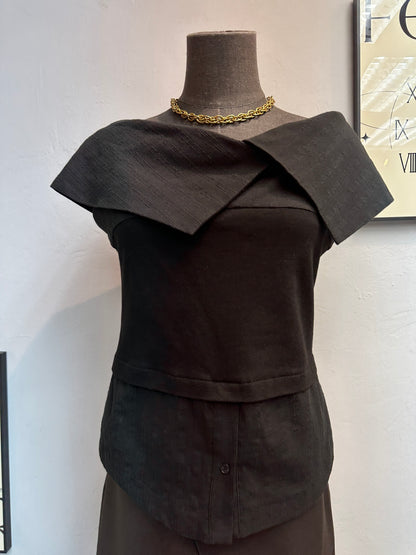 (-20% off) cotton shirt blouse