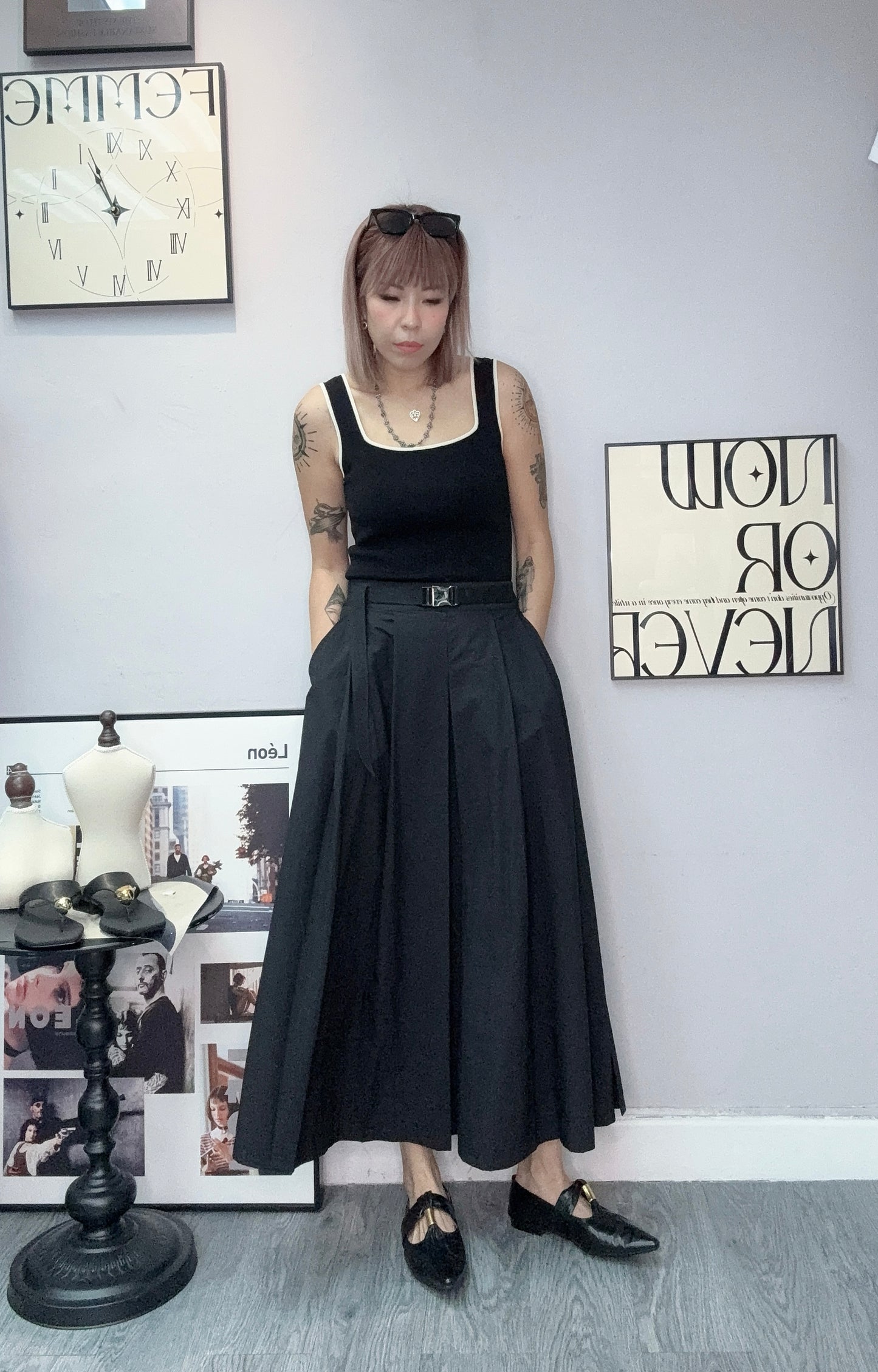 Light parachute belt skirt #00604