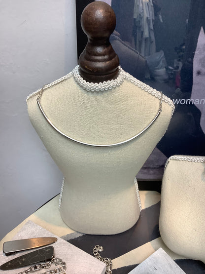 Silver necklace
