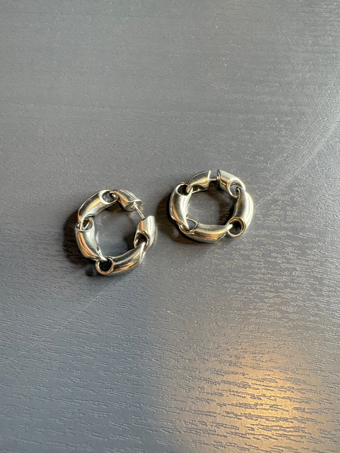 Clasp earrings