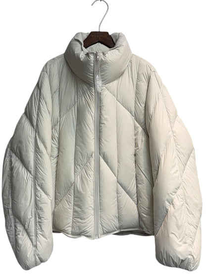 Mock neck down jacket #00142