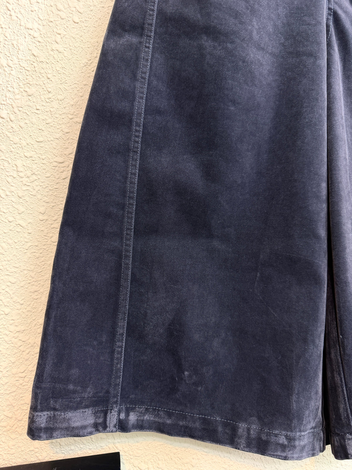 Velvet capri pants #01029