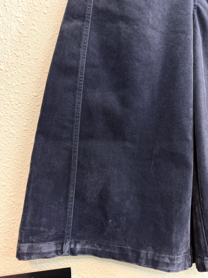 Velvet capri pants #01029