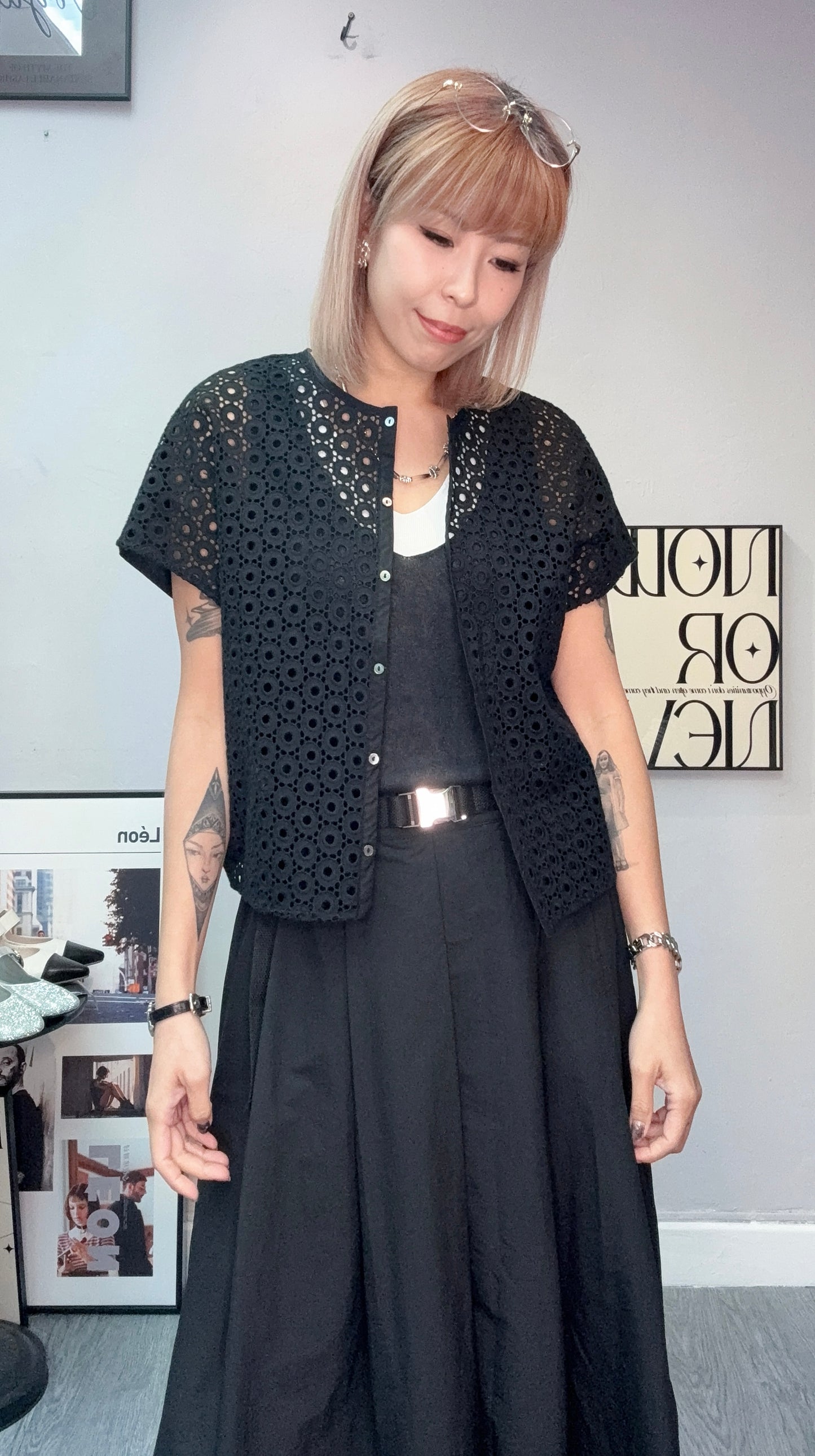 Front embroidery shirt #00714