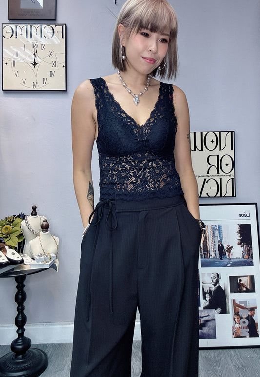 Lace bra top