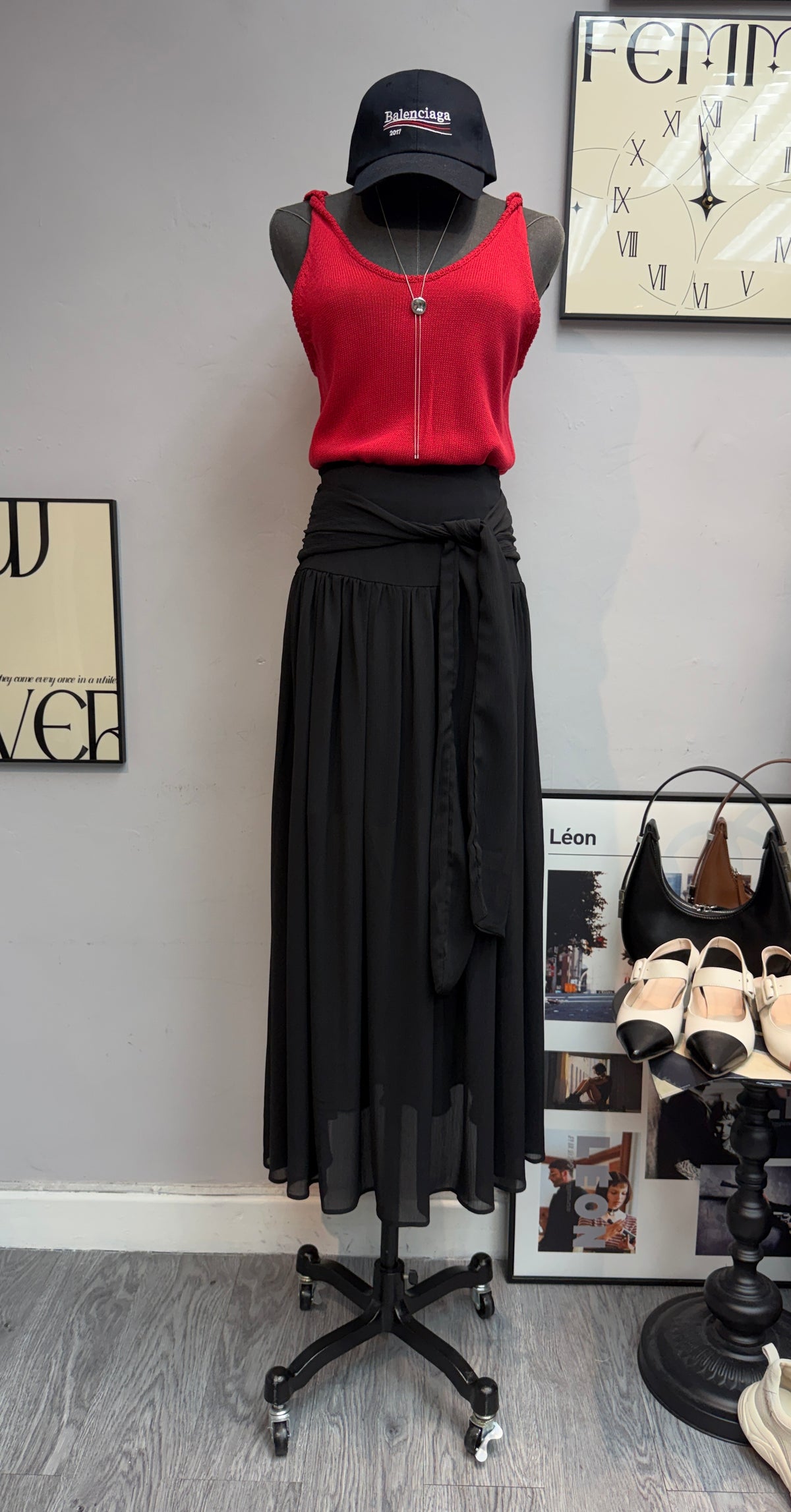 (-30%)Chiffion skirt
