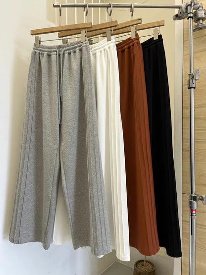 Waistband cotton pants