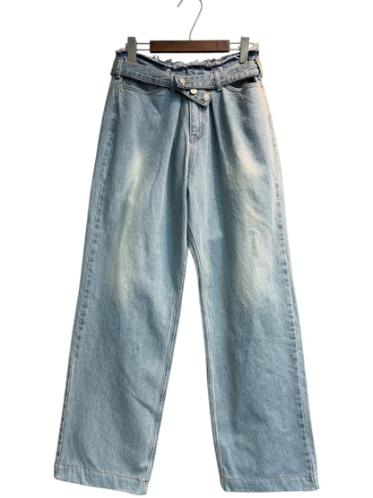 Wide waist jeans #00422