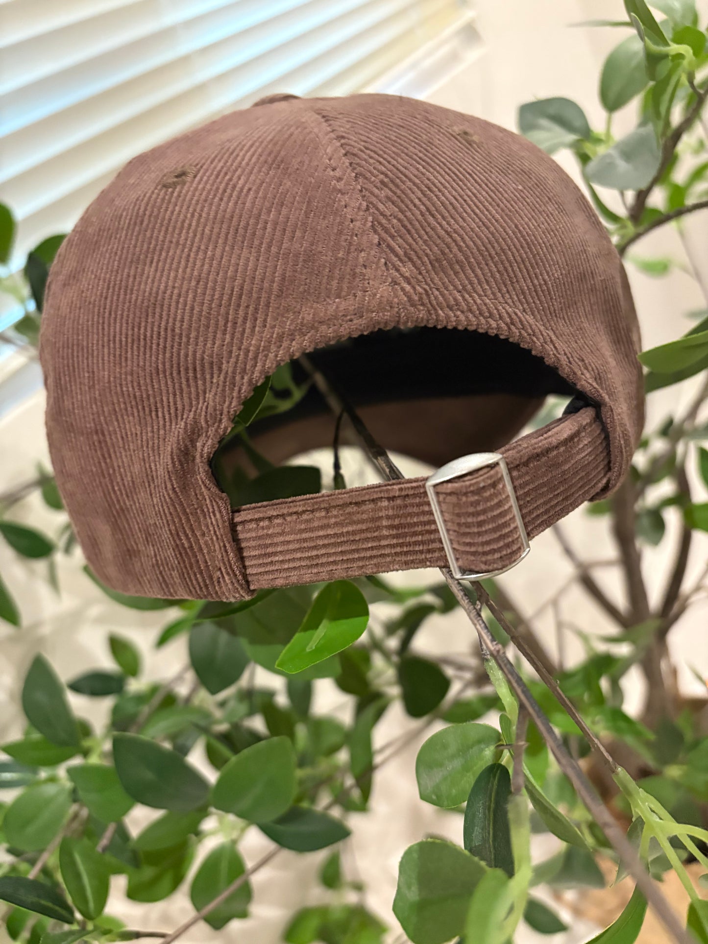 Corduroy cap