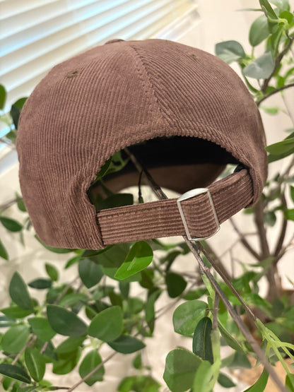 Corduroy cap