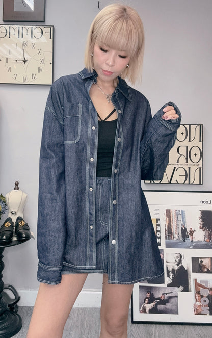 (-30%off)Lighted Denim shirt