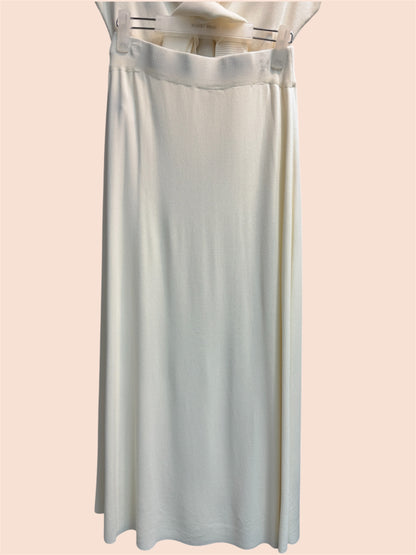 (🏷️-30%）Cowl neck knit top X skirt set #00450