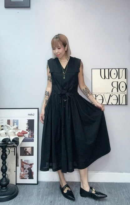 (-30%)Front pockets tank one piece #00783