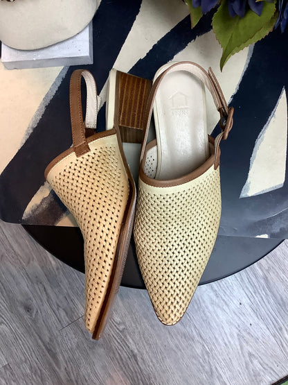 (-30% Off)Weaving Backless Shoes