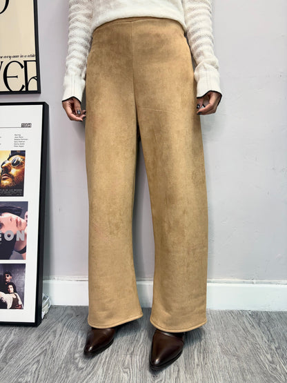 Suede skin pants #00032