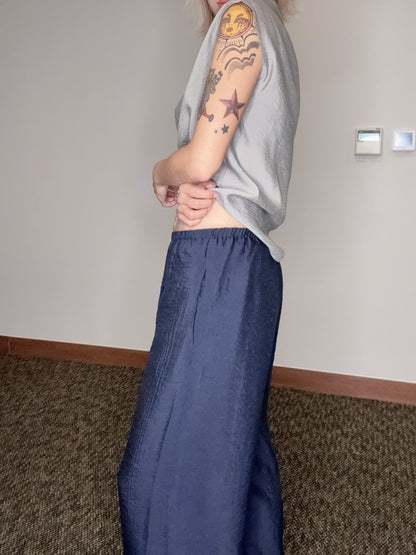 Full elastic loose pants #00538
