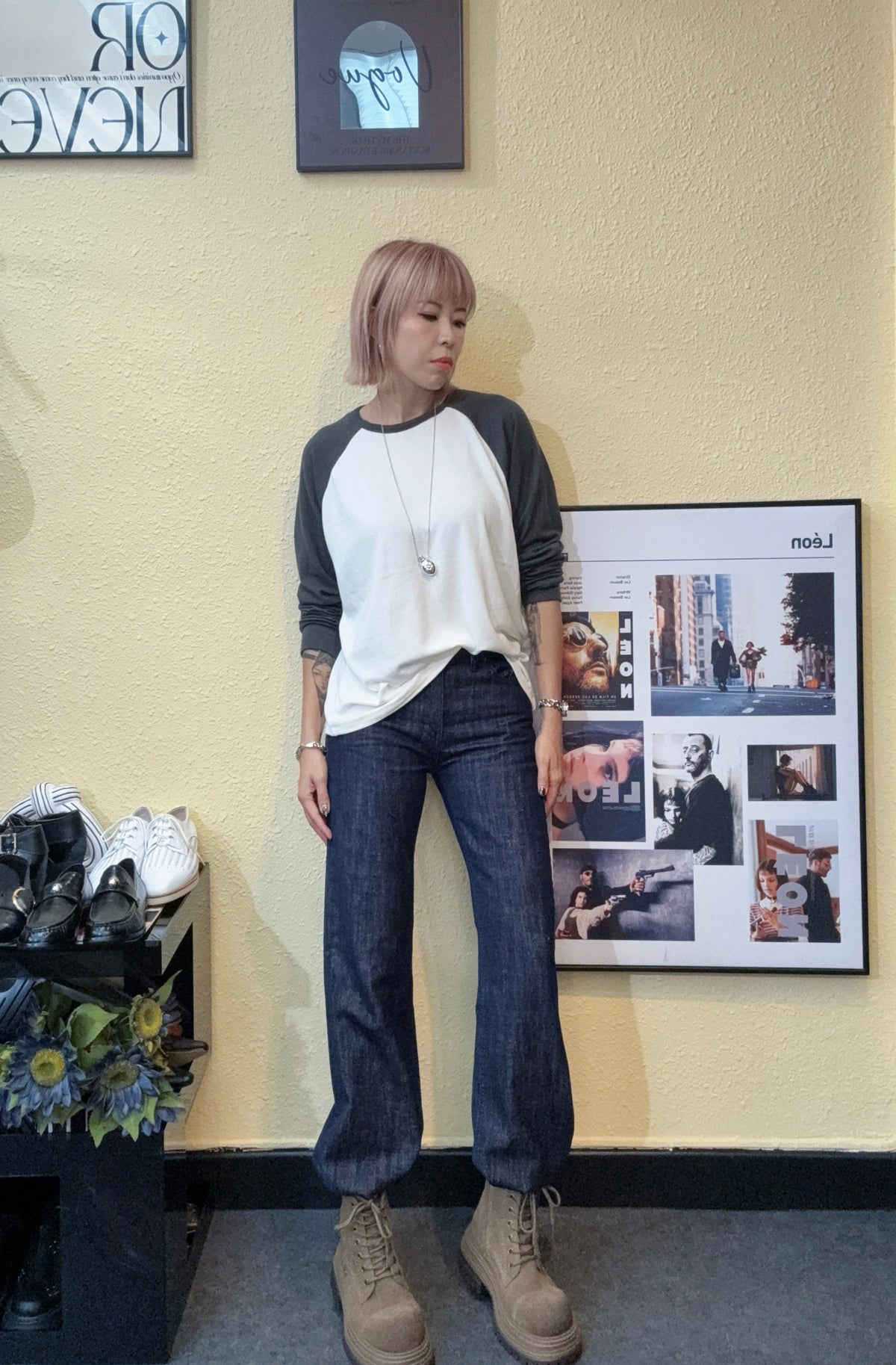 Reglam sleeve tee #00923