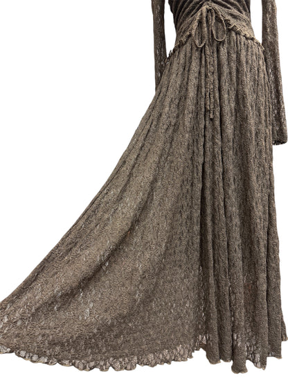 Full lace v neck one piece #00045