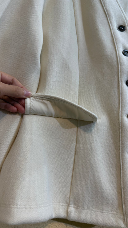 Slim fit wool outer #00949