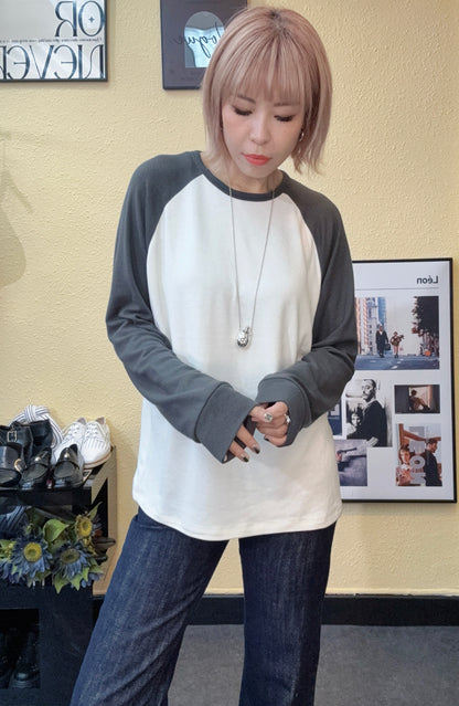 Reglam sleeve tee #00923