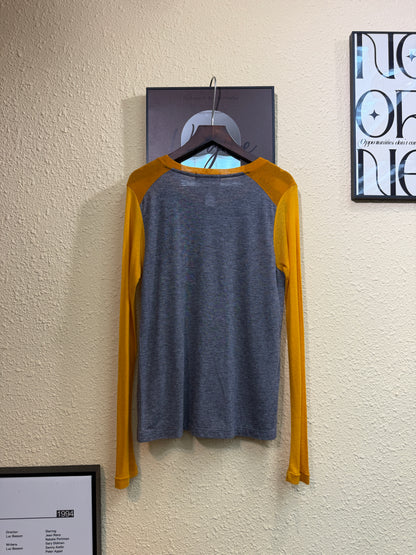 Mix-colour spandex tee #00956