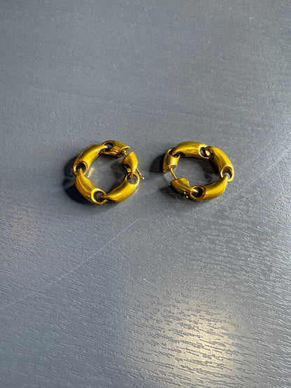 Clasp earrings