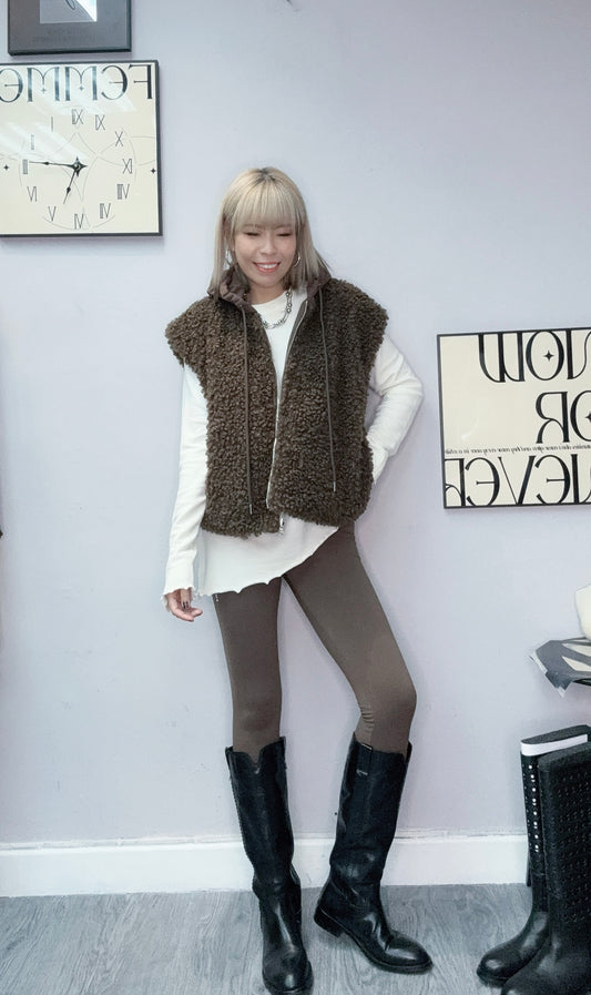 Two-sided vest jacket #00125