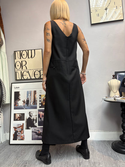 (-40% off)V neck vest dress