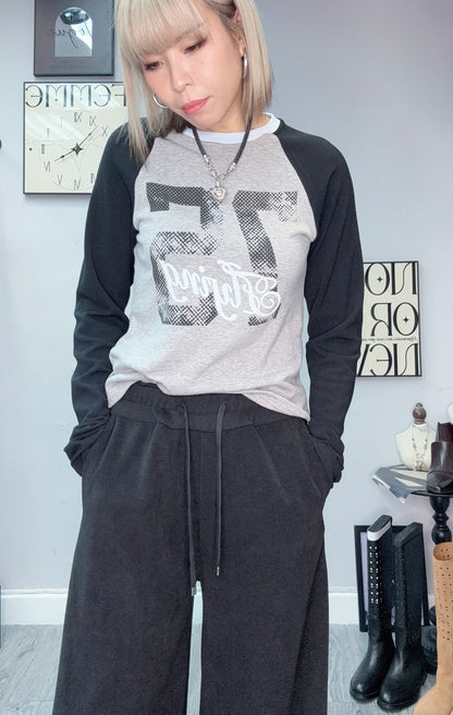 Raglan sleeves tee #00135