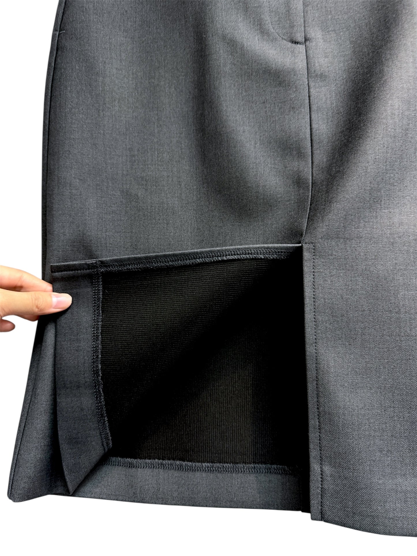 With belt skirt #00253