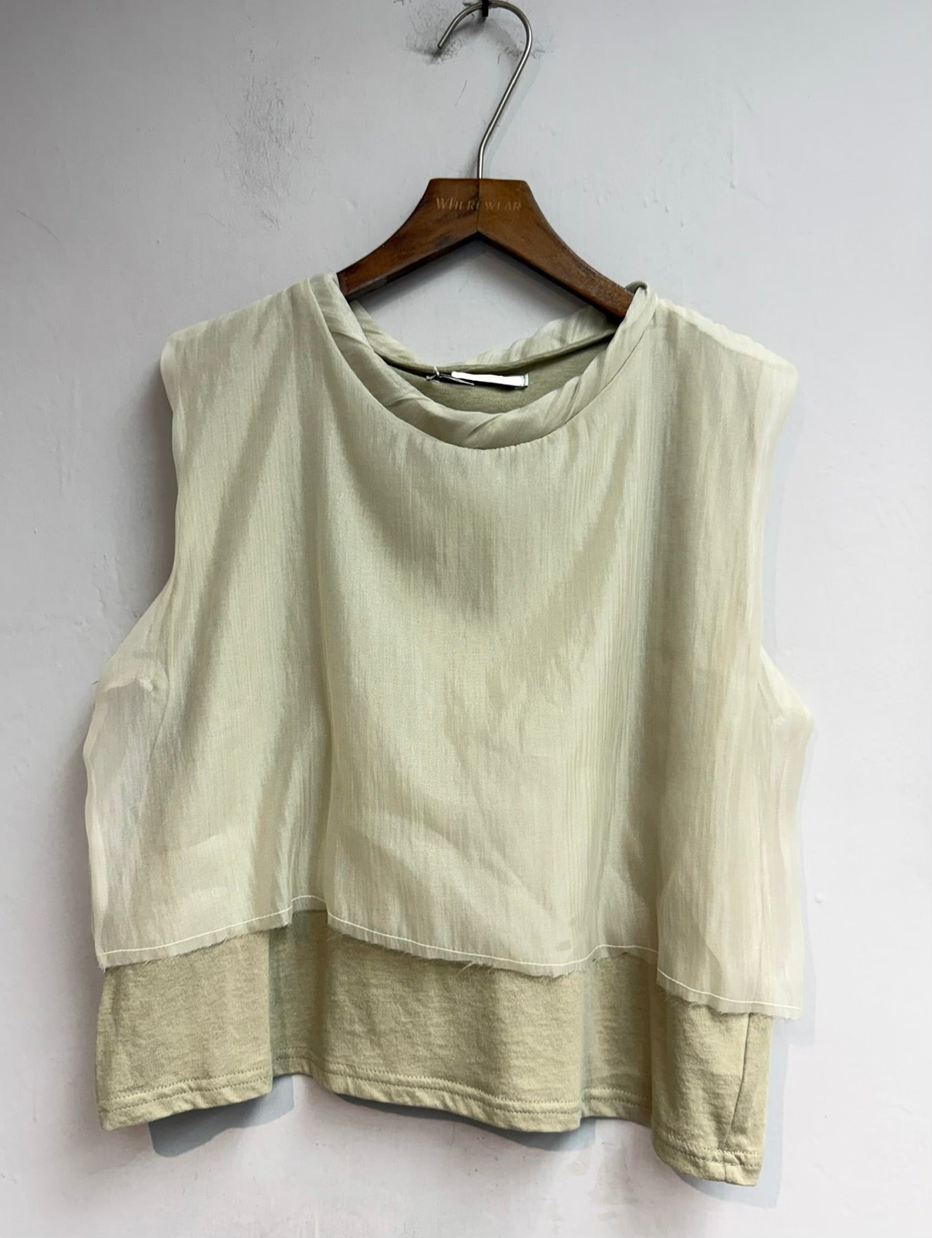 (-30%)2 in 1 Yarn set tee #00570