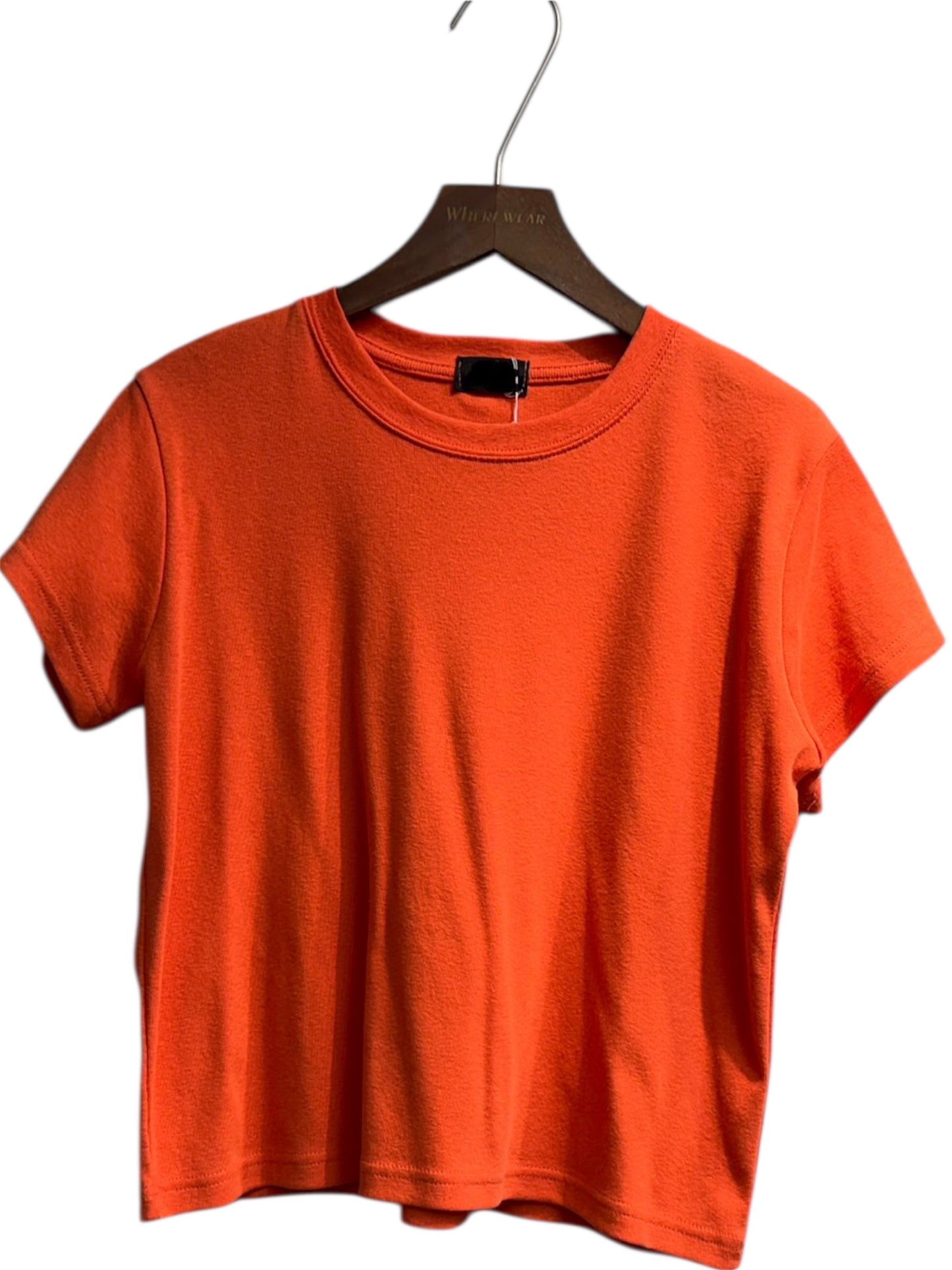 Plain short tee #00423