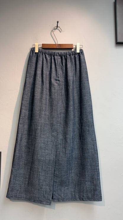 Full elastic plain skirt #00752