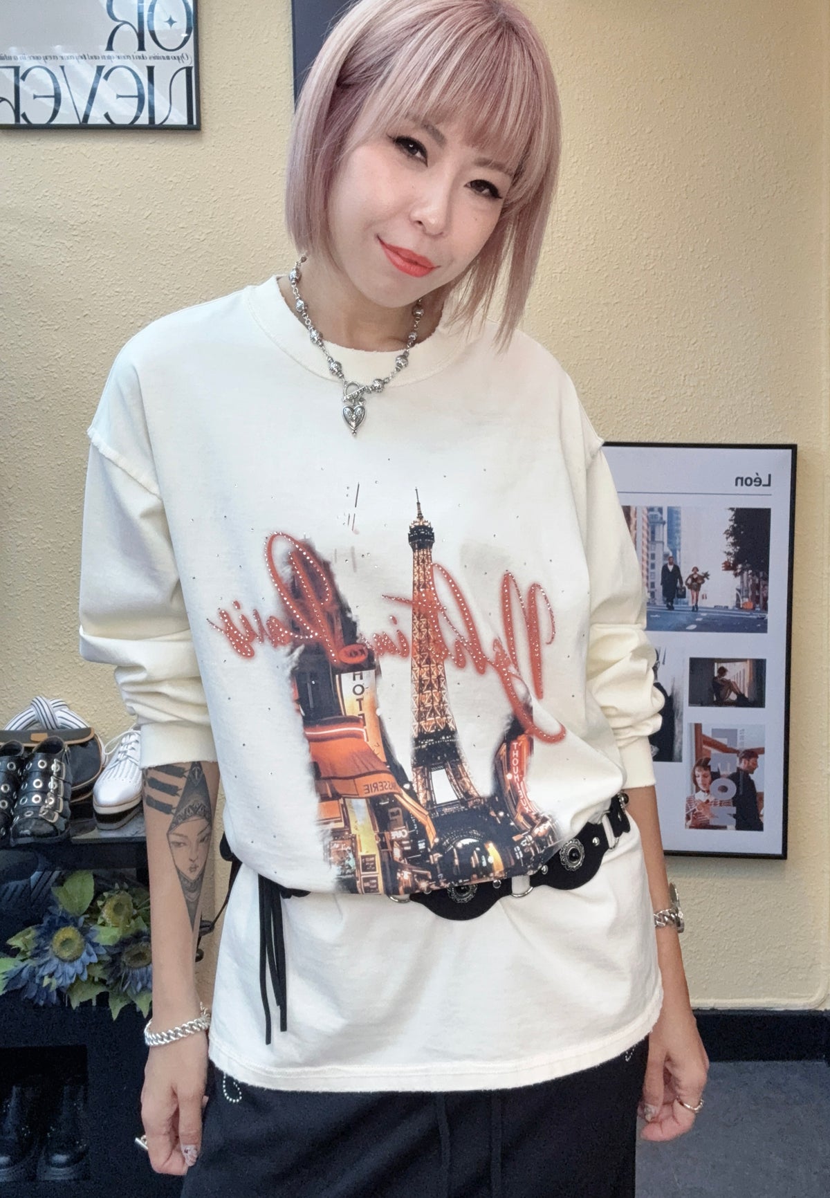 ‘Paris’ tee #00898