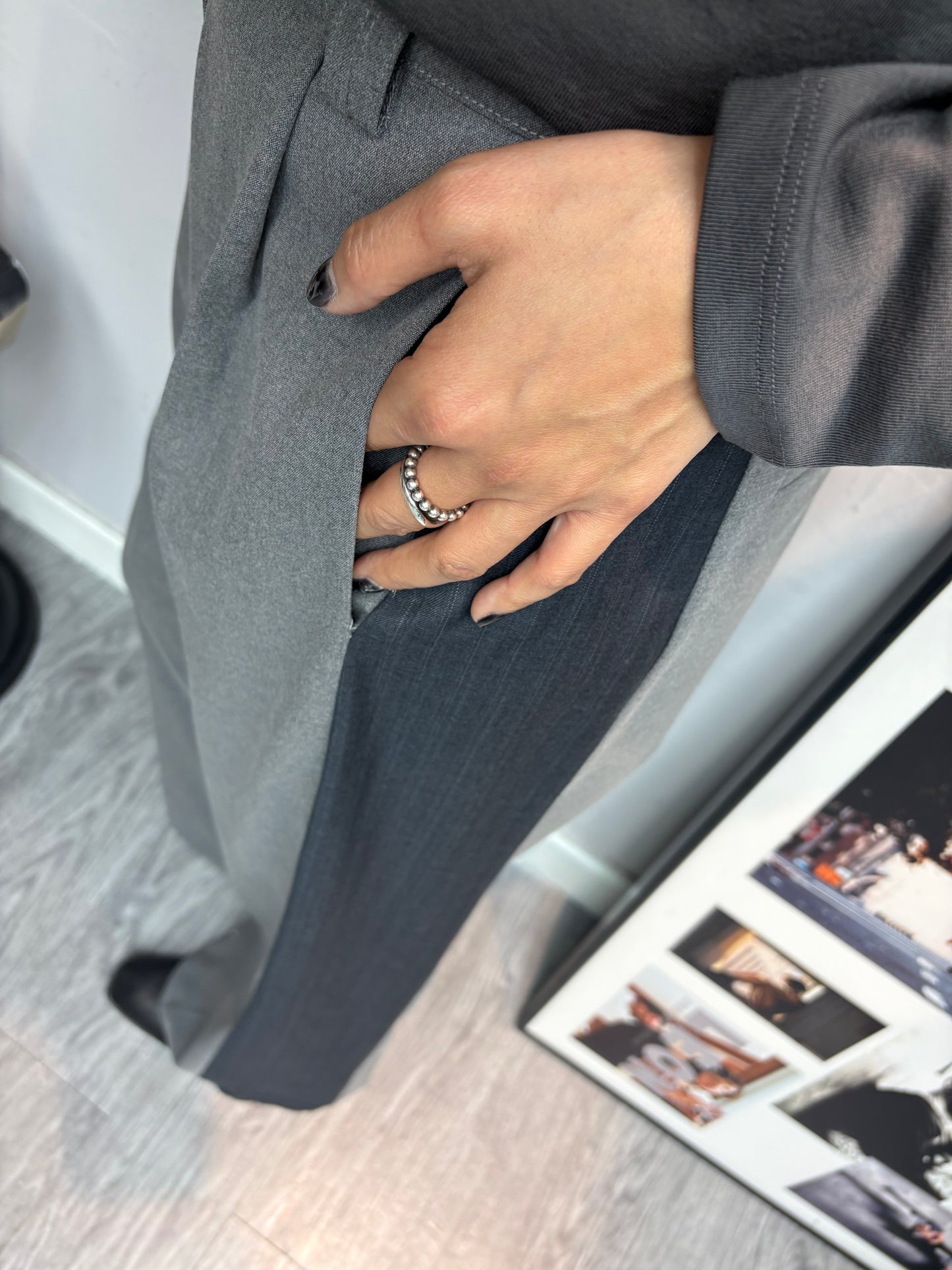 (26SS)(-30% off)side strip pants #00306