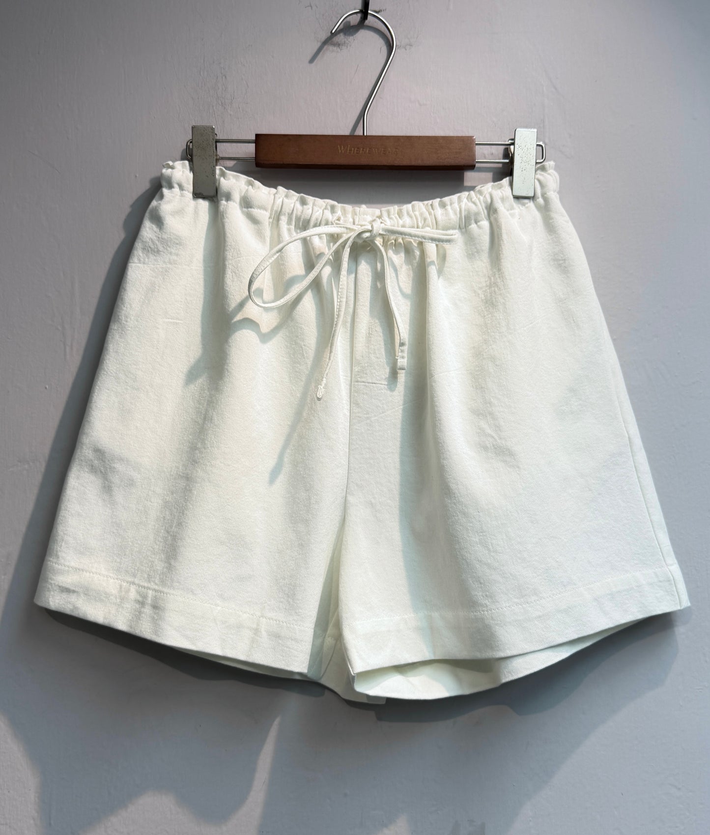 Full elastic plain shorts #00764